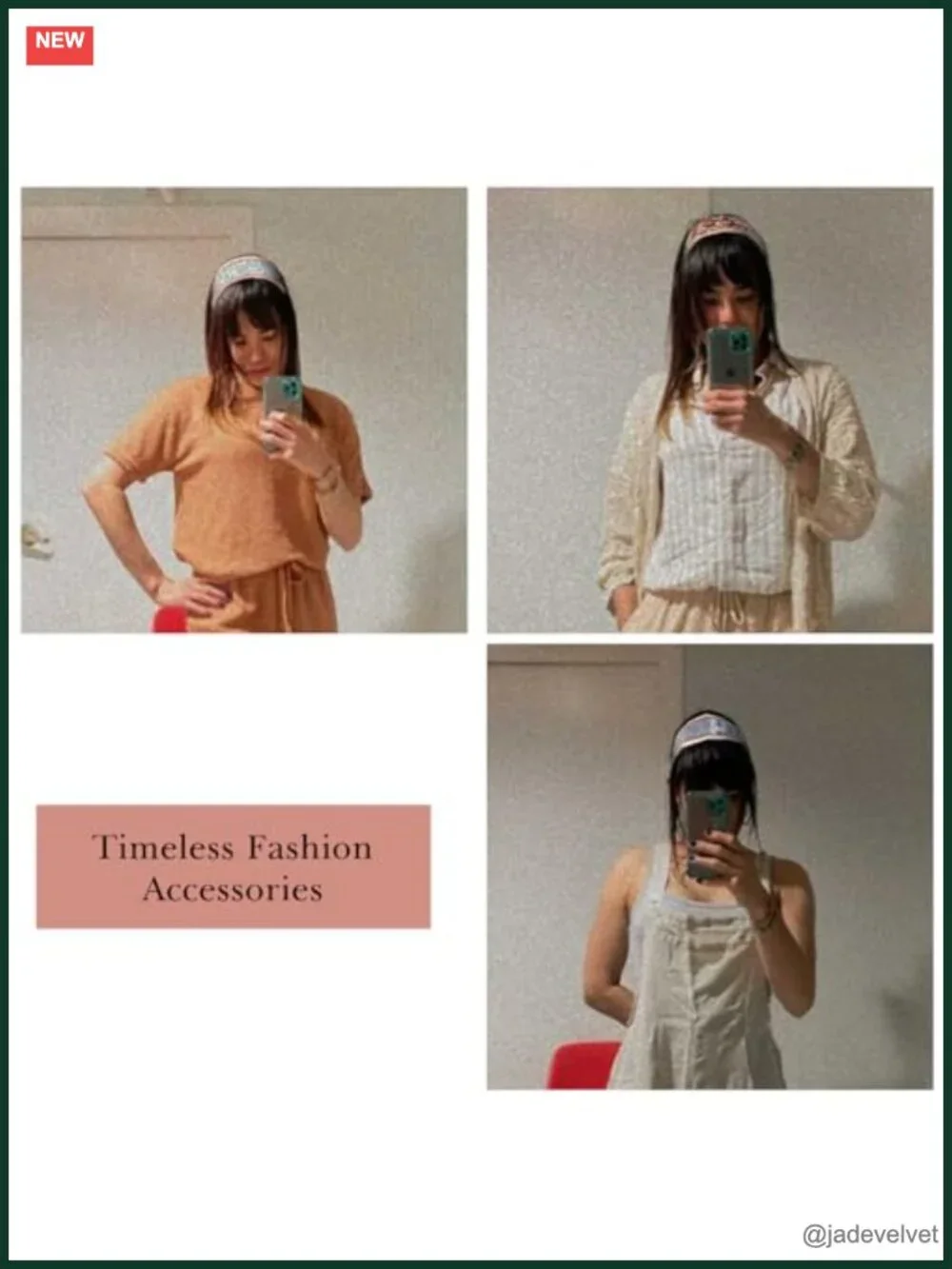 4 Pack Multifunctional Boho Satin Scarves for Women Headband Hair Accessories